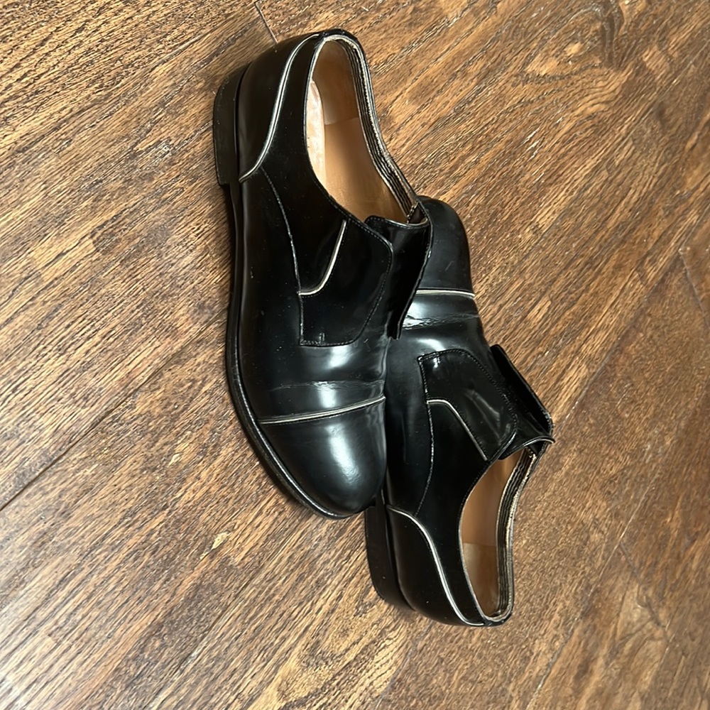 Leather loafers
